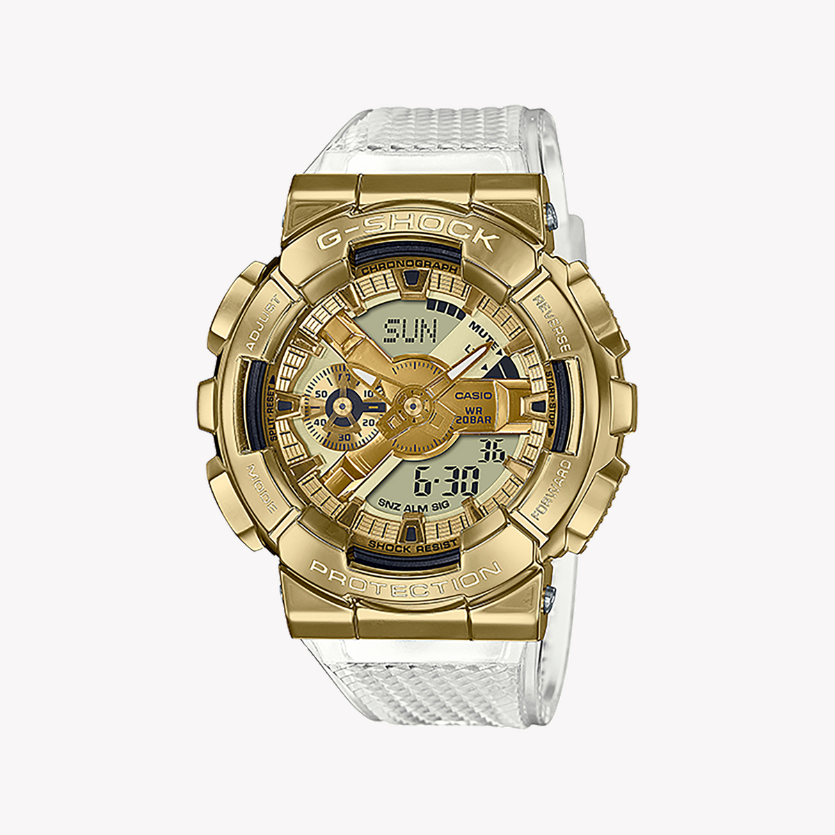 CASIO G-SHOCK GM-110SG-9ADR GOLD ADVENTURE - MEN'S TIMEPIECE FOR STYLE & STRENGTH