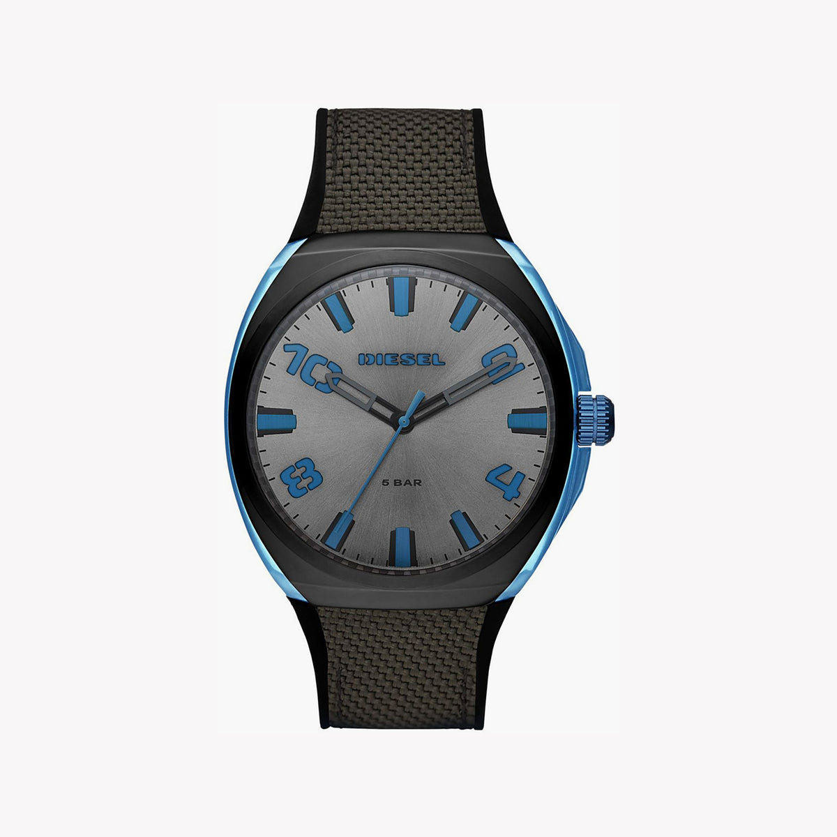 DIESEL DZ1885 DYNAMIC VERSATILITY - BOLD MEN'S WATCH WITH STYLISH BLACK DESIGN & GREY DIAL