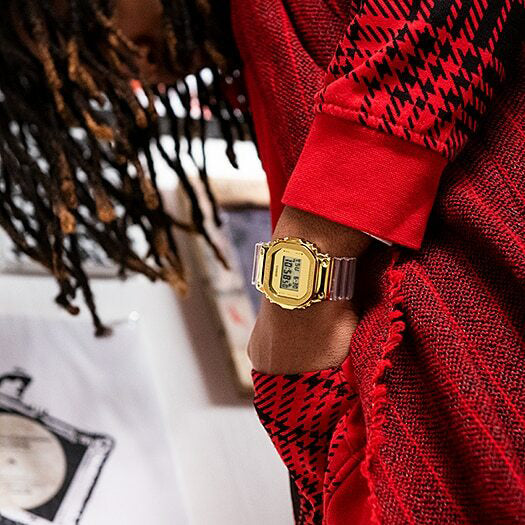 CASIO G-SHOCK GM-5600SG-9DR - GOLDEN ADVENTURER MEN'S WATCH with White Resin Band and Digital Display-i-Watch-2