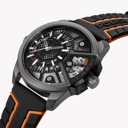 POLICE PEWJM0004201 - STYLISHLY BOLD MEN'S WATCH WITH MULTICOLOR DIAL & SILICONE BAND-i-Watch-2