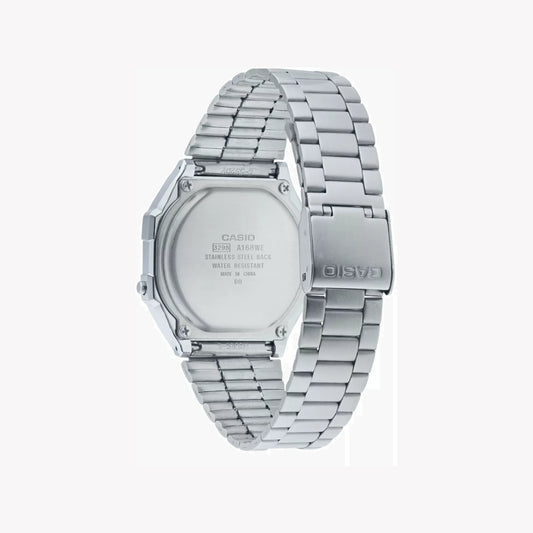 CASIO A168WEM-7EF ELEGANT TIMEKEEPER - MODERN MENSWEAR WAVE Wristwatch with durable resin case and sleek metal strap-i-Watch-2