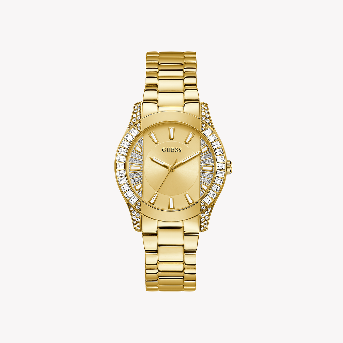 GUESS GW0305L3 RADIANT CHARM - ELEGANT GOLD WOMEN'S WATCH WITH CHAMPAGNE DIAL