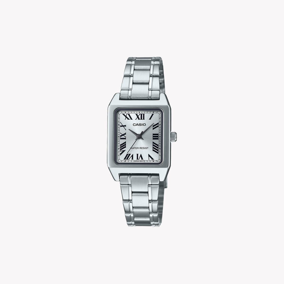 CASIO LADIES' LTP-B150D-7BEF - CHIC SILVER ELEGANCE TIMEPIECE