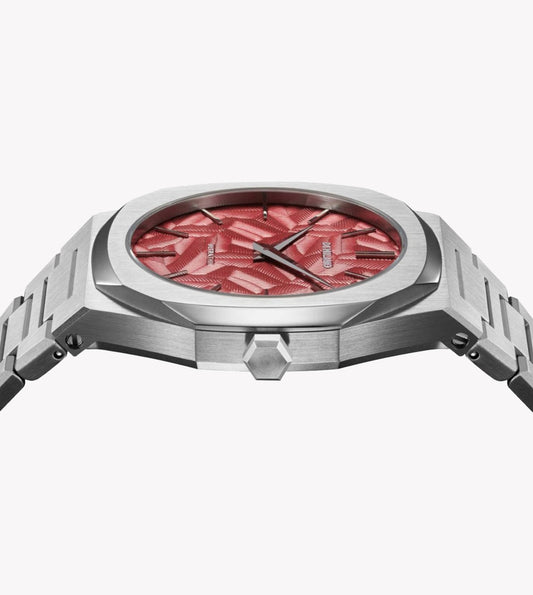 D1 MILANO D1-UTBJ33 Men's Watch - Red Dial, 40mm Steel Case-i-Watch-2