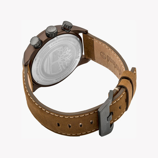TIMBERLAND TBL14816JLBN07 RUGGED ELEGANCE - MEN'S STYLISH ADVENTURE WATCH WITH BROWN LEATHER BAND-i-Watch-2