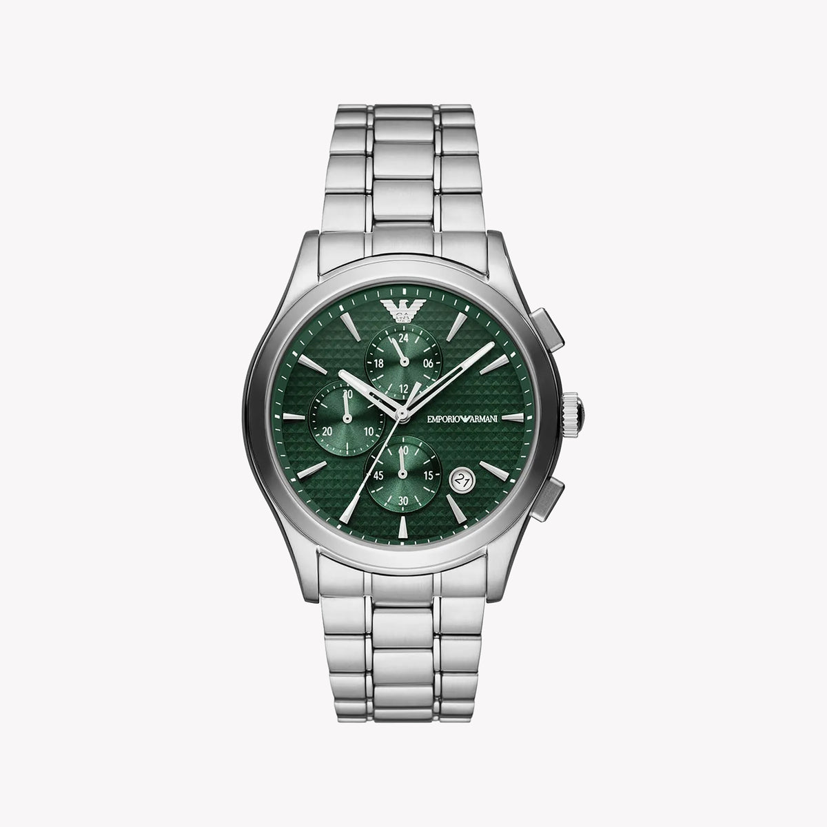 EMPORIO ARMANI AR11529 - MODERN MASCULINITY TIMEPIECE WITH STRIKING GREEN DIAL