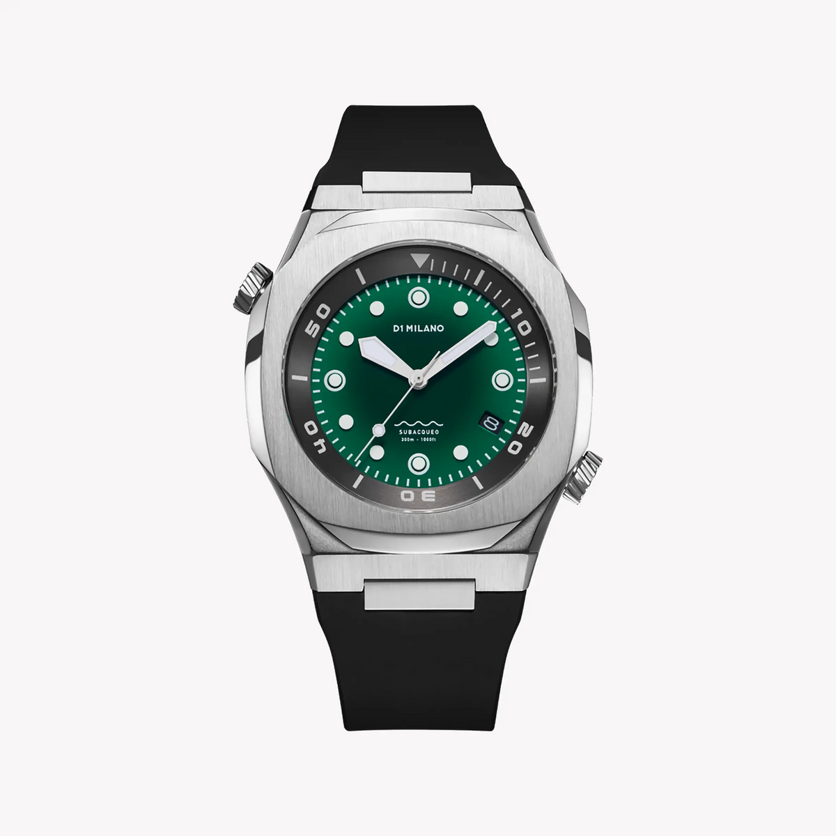 D1 MILANO D1-DVRJ03 Men's Watch - Stylish Green Dial, 43.5mm-i-Watch