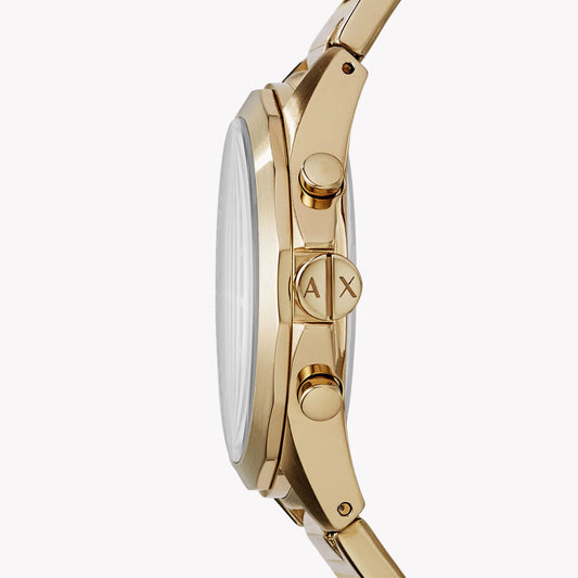 ARMANI EXCHANGE AX2611 - BOLD GOLD SOPHISTICATION MEN'S WATCH WITH STRIKING BLACK DIAL-i-Watch-2