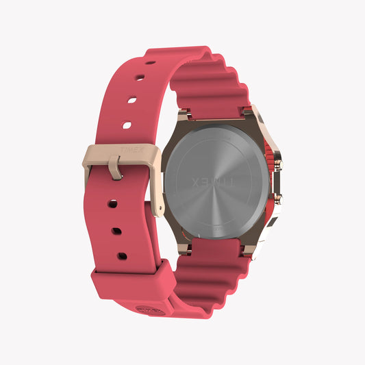 TIMEX T80 ROSE GOLD PINK: RETRO CHIC & FUNCTIONALITY UNISEX WATCH-i-Watch-2