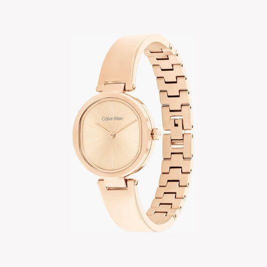 CK CALVIN KLEIN NEW COLLECTION - RADIANT ROSE GOLD CHARM WOMEN'S WATCH-i-Watch-2