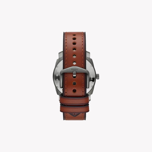 FOSSIL FS5900 - TIMELESS ELEGANCE MEN'S WATCH WITH GREY DIAL & BROWN LEATHER BAND-i-Watch-2