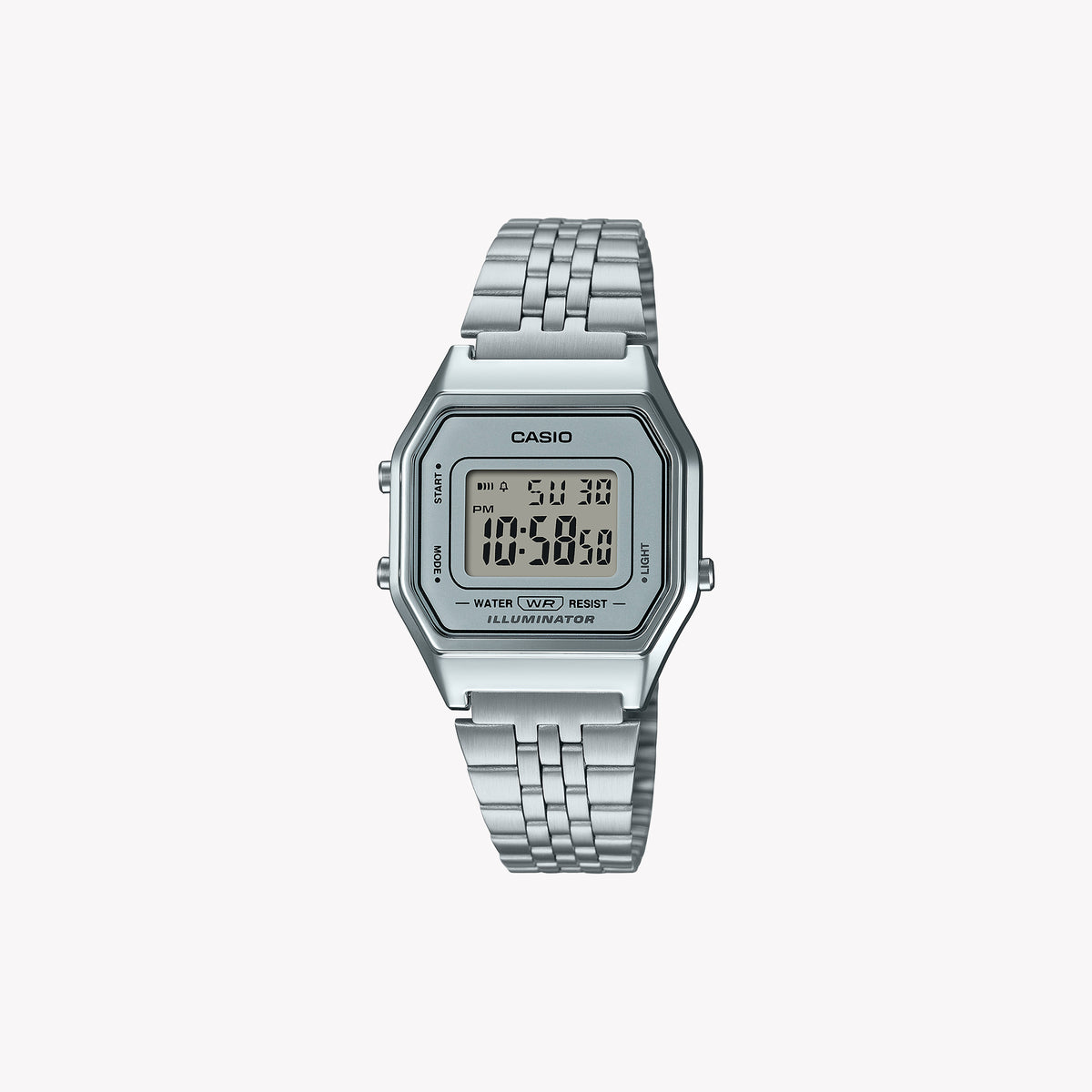 CASIO LA-680WA-7DF - ELEGANTLY TIMELESS WOMEN'S DIGITAL WATCH WITH SPLASH RESISTANCE