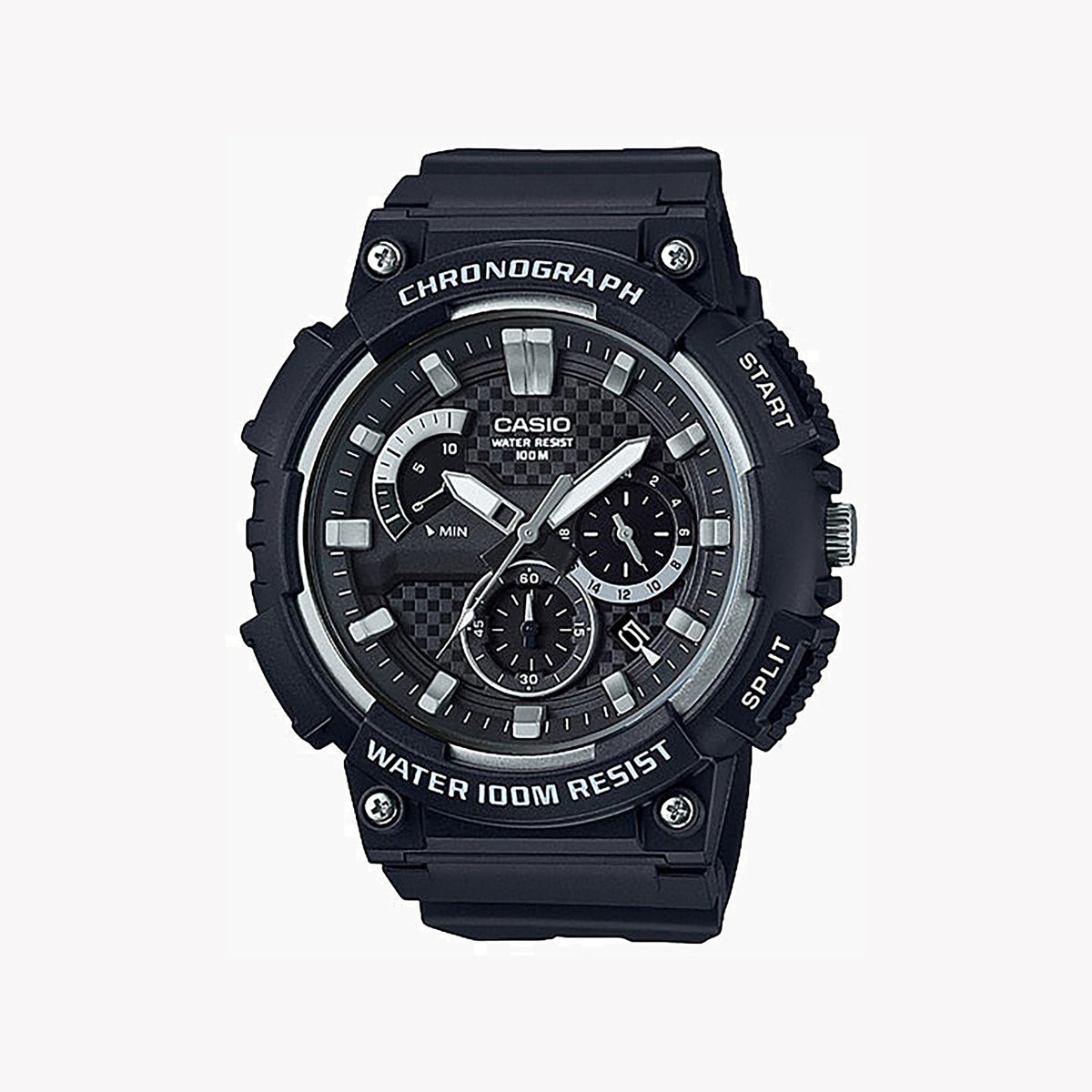 CASIO MCW-200H-1AVDF BOLD ADVENTURER - RUGGED ELEGANCE MEN'S WATCH with Black Resin Band and Sleek Dial