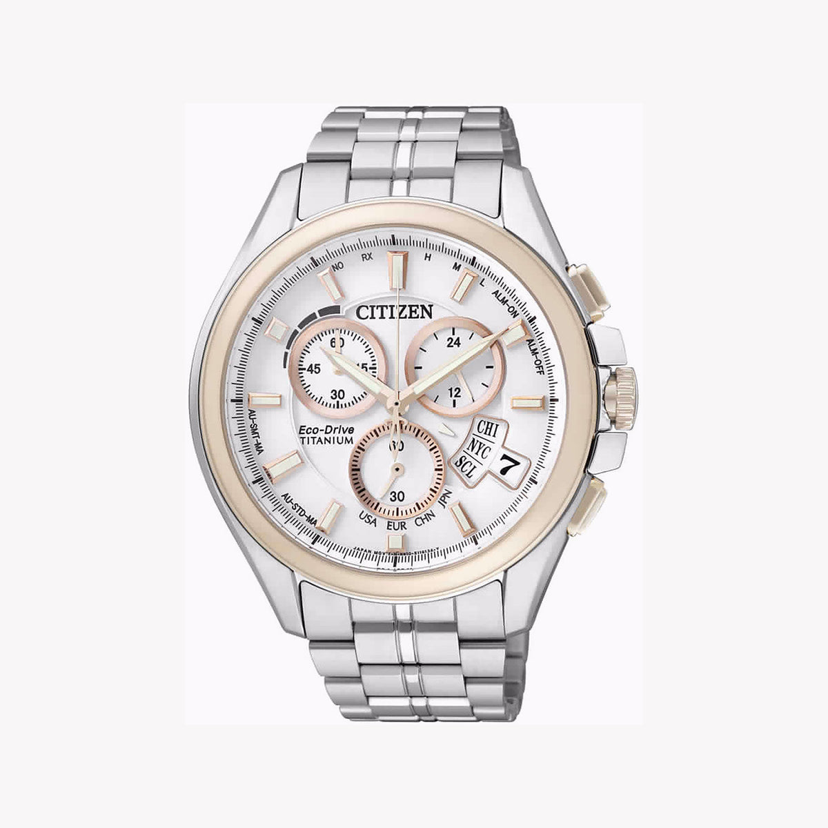 CITIZEN BY0054-57A DYNAMIC PRECISION - ELITE MEN'S ECO-DRIVE TITANIUM TIMEPIECE