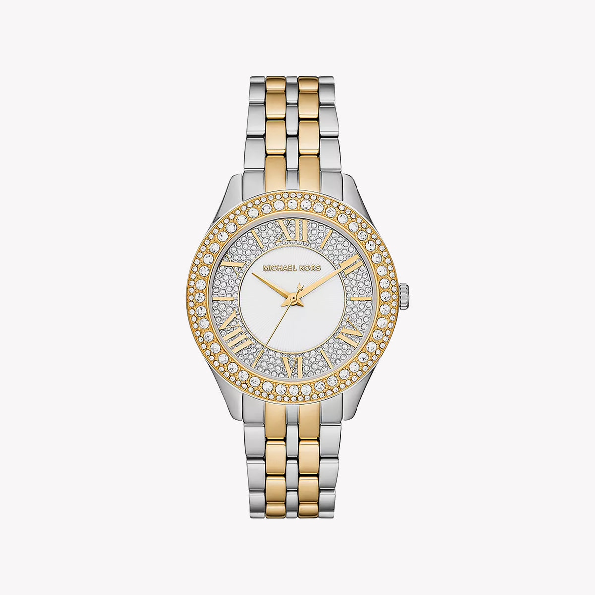 MICHAEL KORS MK4811 - ELEGANT TIMEPIECE FOR THE MODERN WOMAN - SILVER-GOLD STAINLESS STEEL WATCH