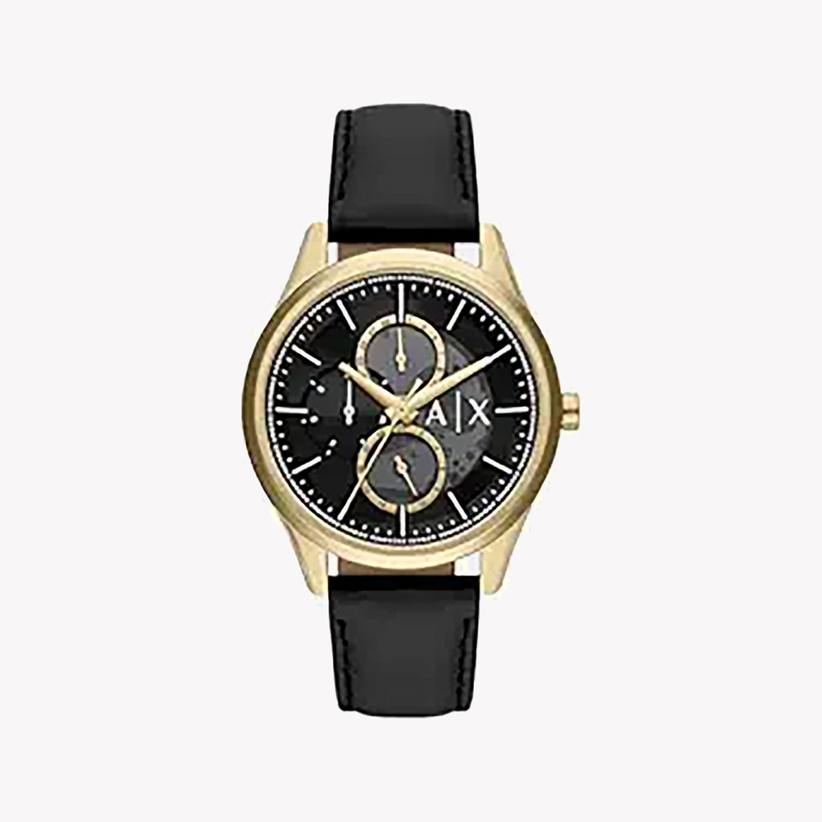 ARMANI EXCHANGE AX1876 - BOLD SOPHISTICATION IN GOLD & BLACK MEN'S WATCH