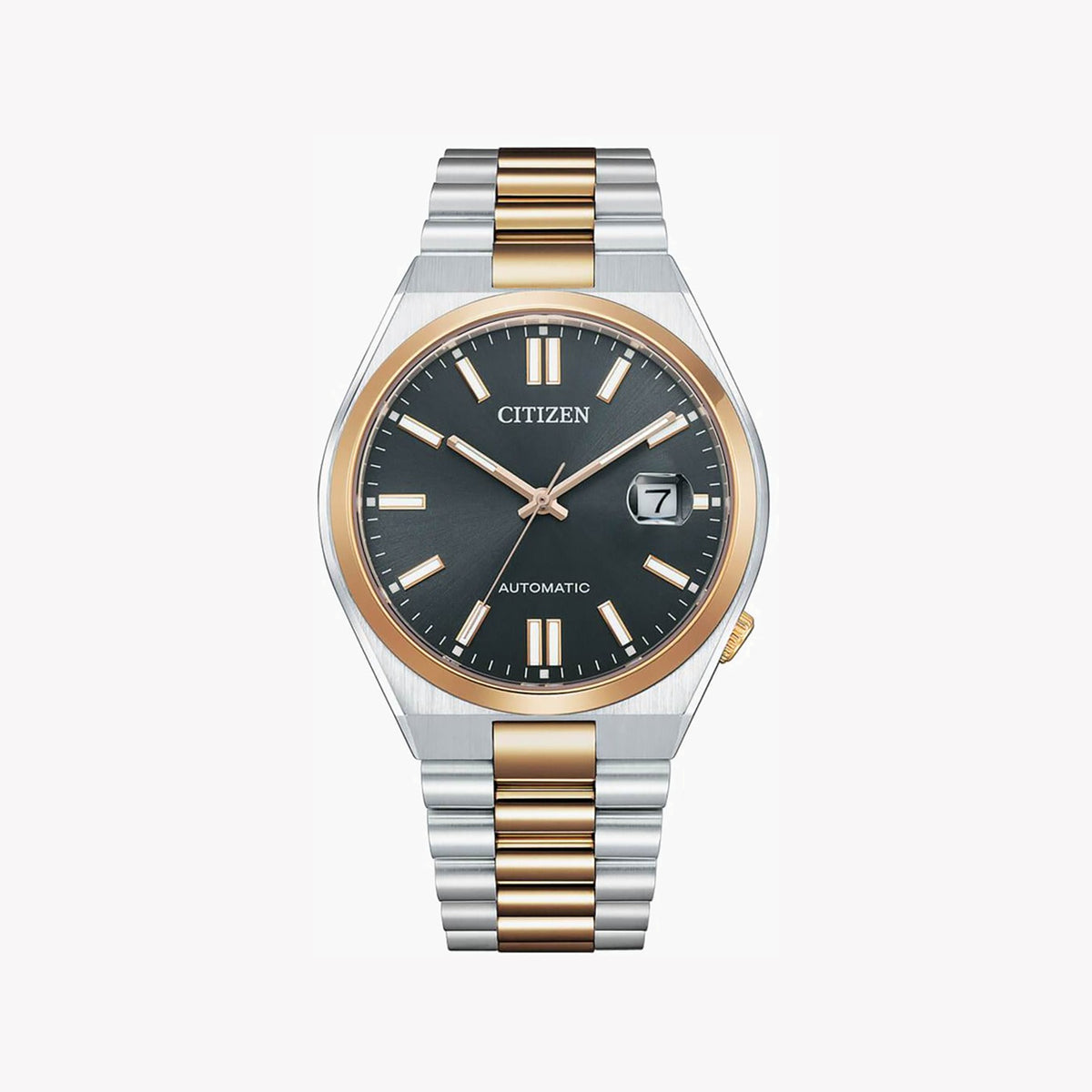 CITIZEN NJ0154-80H AUTOMATIC - ELEGANT TIMEPIECE FOR MODERN MEN IN SILVER & ROSE GOLD