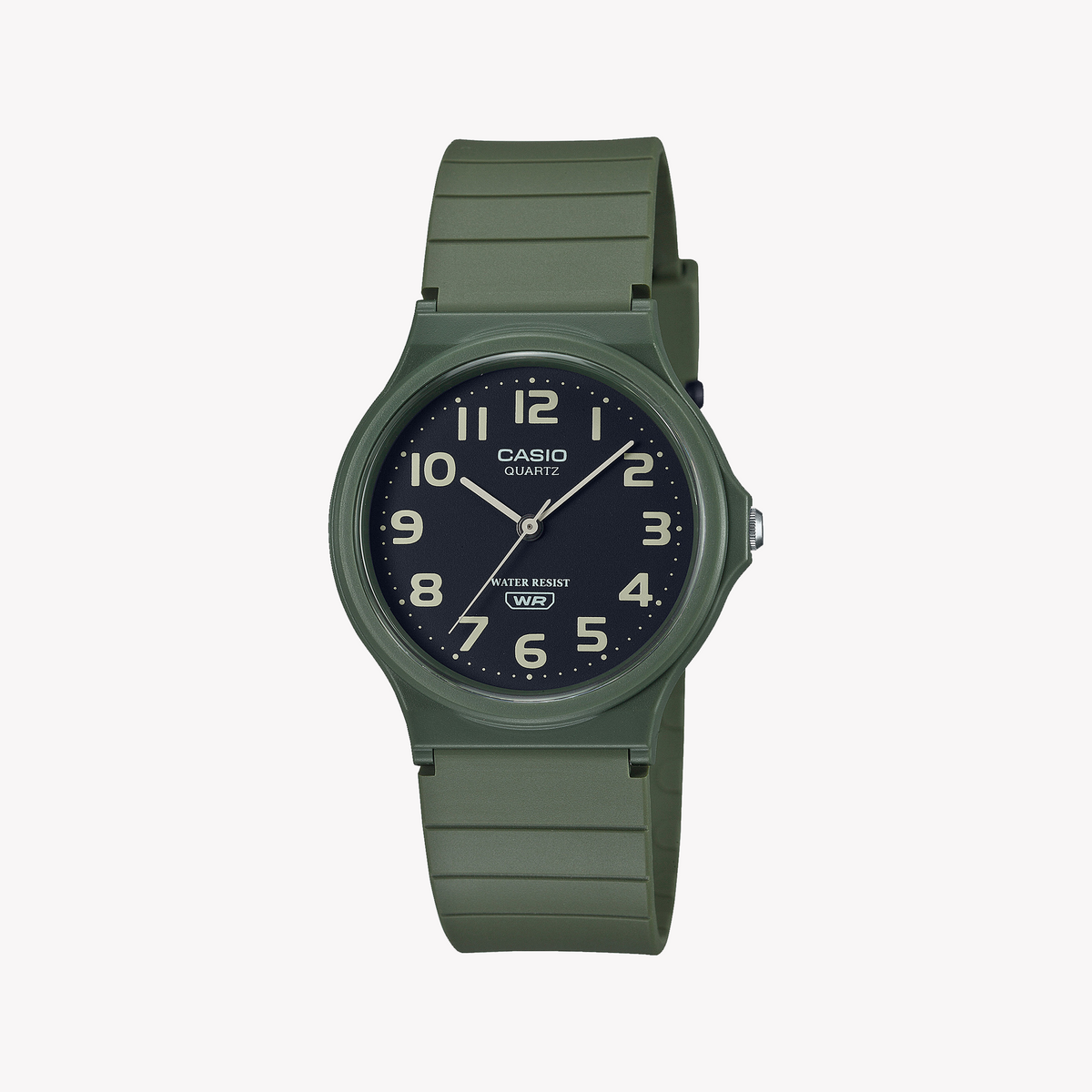 CASIO MQ-24UC-3BDF SPORTY CHIC - LIGHTWEIGHT GREEN RESIN UNISEX WATCH