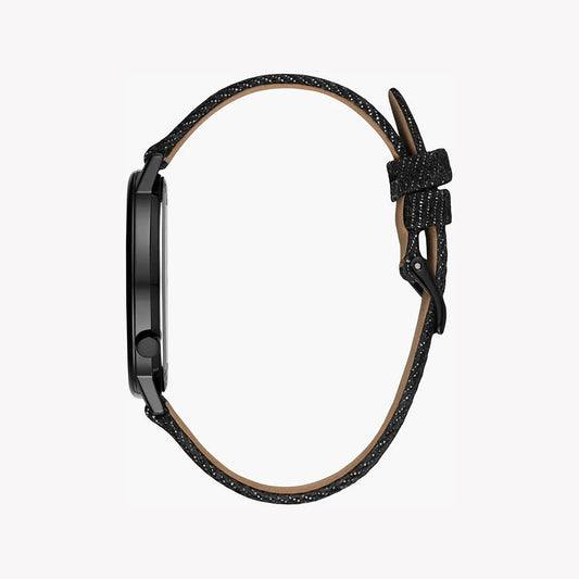 GUESS V1011M2 - BOLD TIMEPIECE FOR THE MODERN MAN: STYLISH BLACK WATCH WITH TEXTILE LEATHER BAND-i-Watch-2