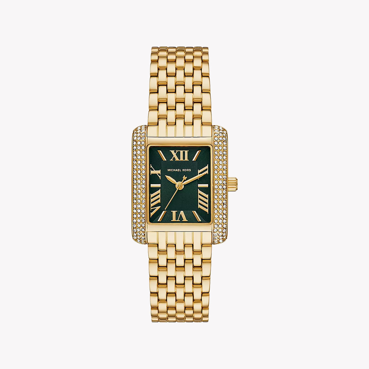 MICHAEL KORS MK4742 - GOLDEN ELEGANCE WITH A RICH GREEN DIAL - WOMEN'S TIMEPIECE