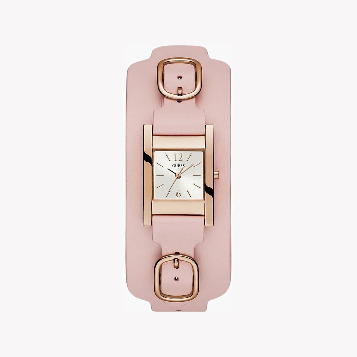 GUESS WATCHES W1137L4 ROSE GOLD CHIC TIMEPIECE WITH PINK BAND-i-Watch