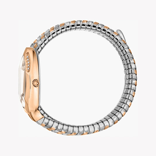 JUST CAVALLI Women's Watch with Rose Gold Stainless Steel Case and Silver & Rose Gold Stainless Steel Band-i-Watch-2