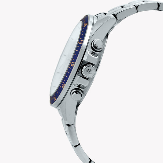 CASIO EDIFICE EFV-540D-2AVUDF - SPORTY ELEGANCE MEN'S WATCH WITH BLUE DIAL & STAINLESS STEEL-i-Watch-2