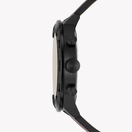 FOSSIL FS5875 CLASSIC BLACK STAINLESS STEEL - ELEGANT LEATHER MEN'S WATCH-i-Watch-2