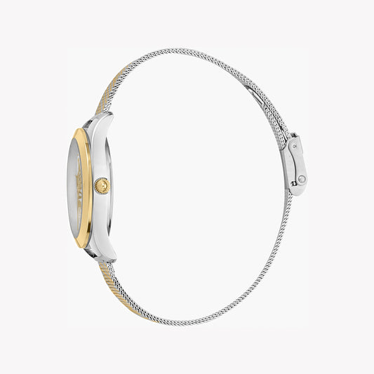 JUST CAVALLI Women's Watch with Silver & Gold Stainless Steel Case and Silver & Gold Stainless Steel Band-i-Watch-2