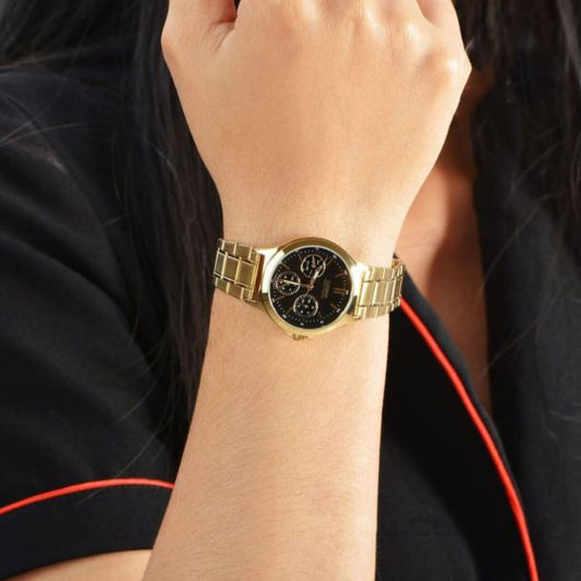 CASIO Women's Watch with Gold Stainless Steel Case and Gold Stainless Steel Band-i-Watch-2