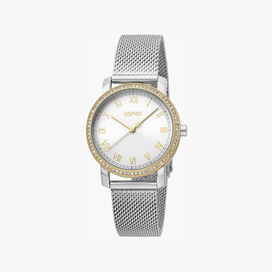 ESPRIT Women's Watch with Silver Stainless Steel Case and Silver Stainless Steel Band-i-Watch-2