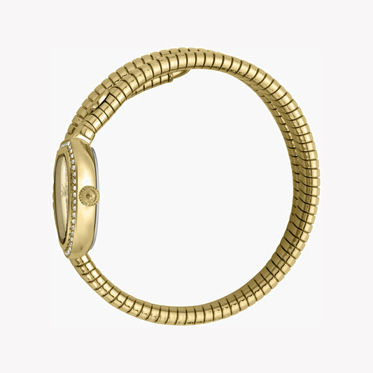 JUST CAVALLI Women's Watch with Gold Stainless Steel Case and Gold Stainless Steel Band-i-Watch-2