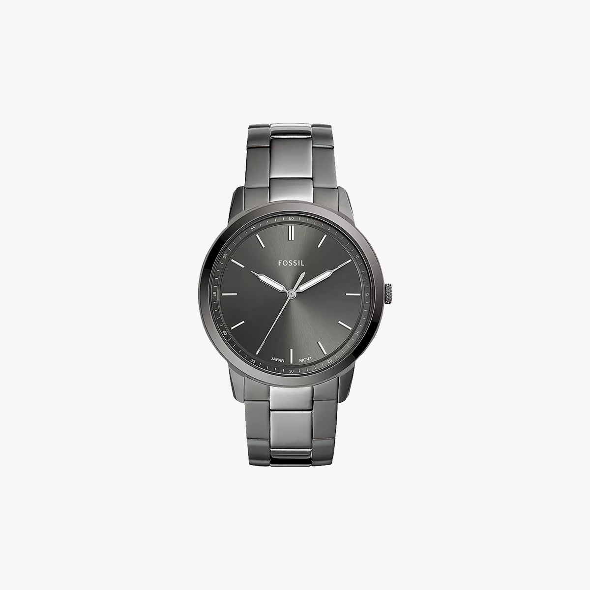 FOSSIL FS5459 MODERN ELEGANCE - MEN'S SMOKE STAINLESS STEEL WATCH with GREY DIAL