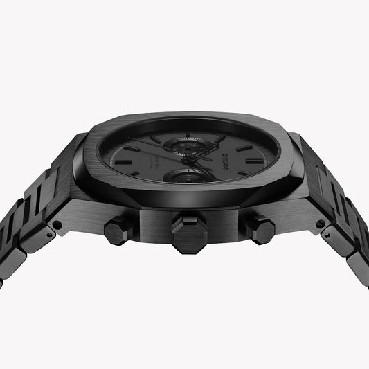 D1 MILANO Men's Black Stainless Steel Watch | D1-CHBJSH