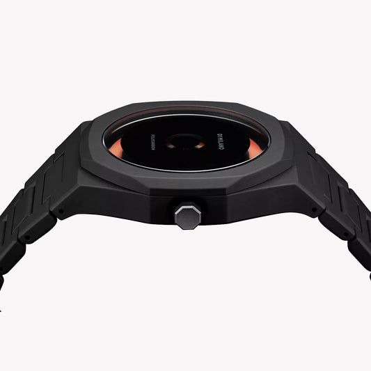 D1 MILANO Men's Black Polycarbonate Watch | D1-PCBJ27