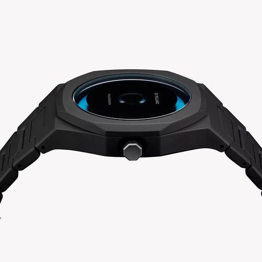 D1 MILANO Men's Black Polycarbonate Watch | D1-PCBJ28