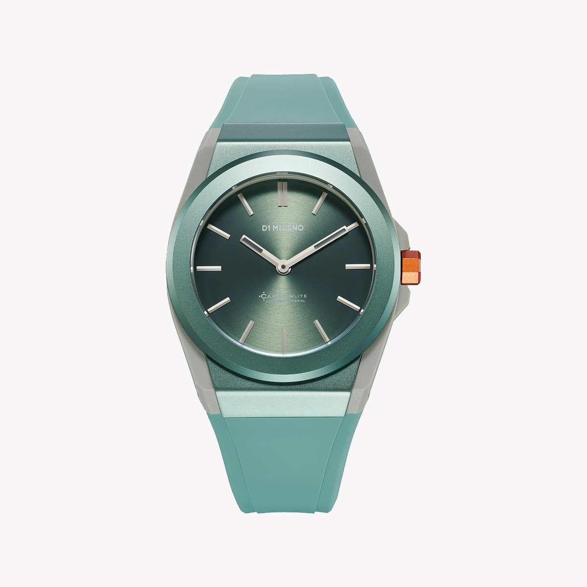 D1 MILANO Men's Green Carbon Watch | D1-CLRJ07