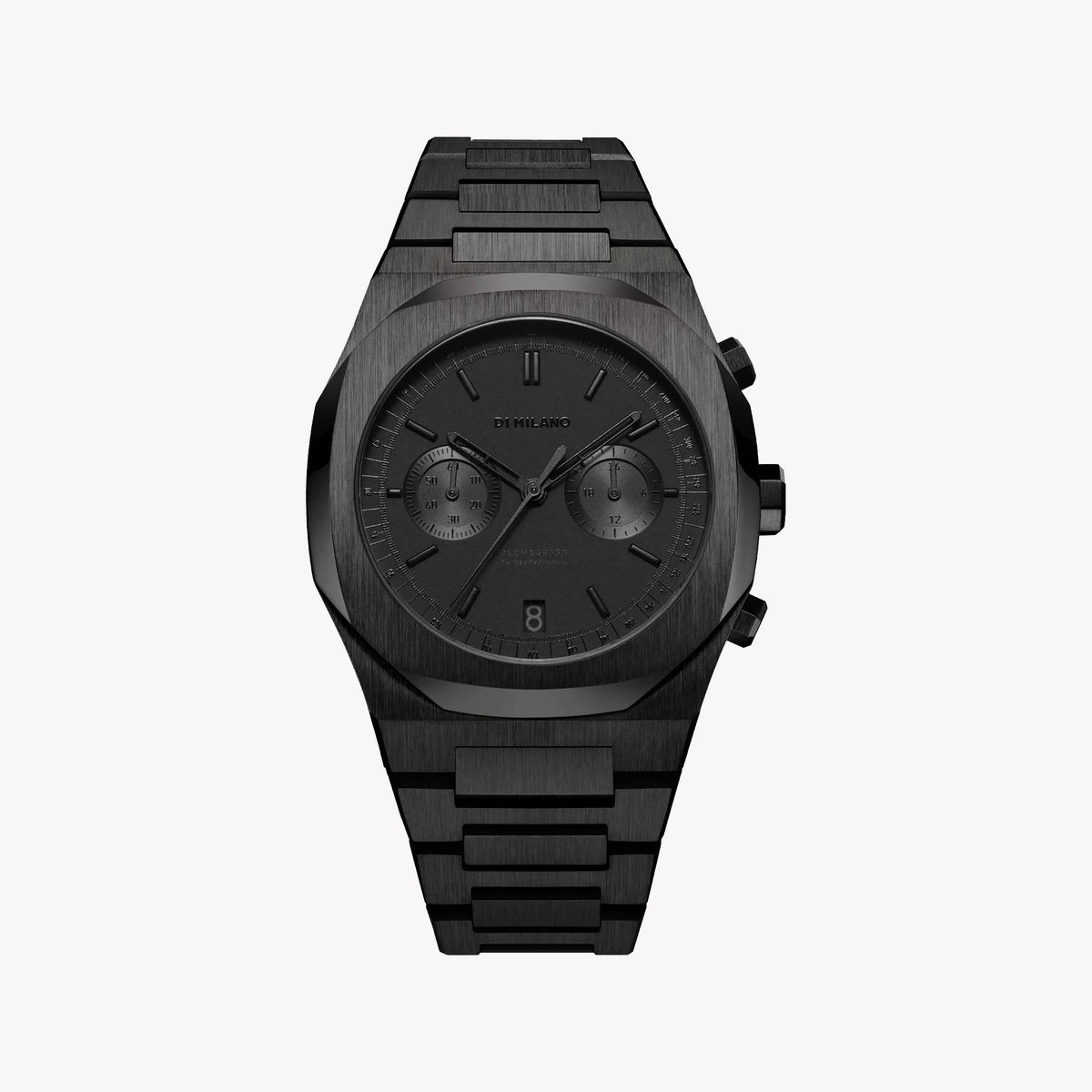 D1 MILANO Men's Black Stainless Steel Watch | D1-CHBJSH