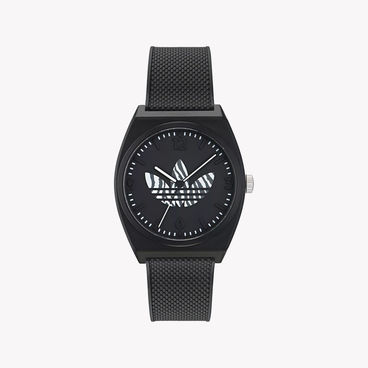 Adidas Unisex Black Rubber Watch | Aost23551