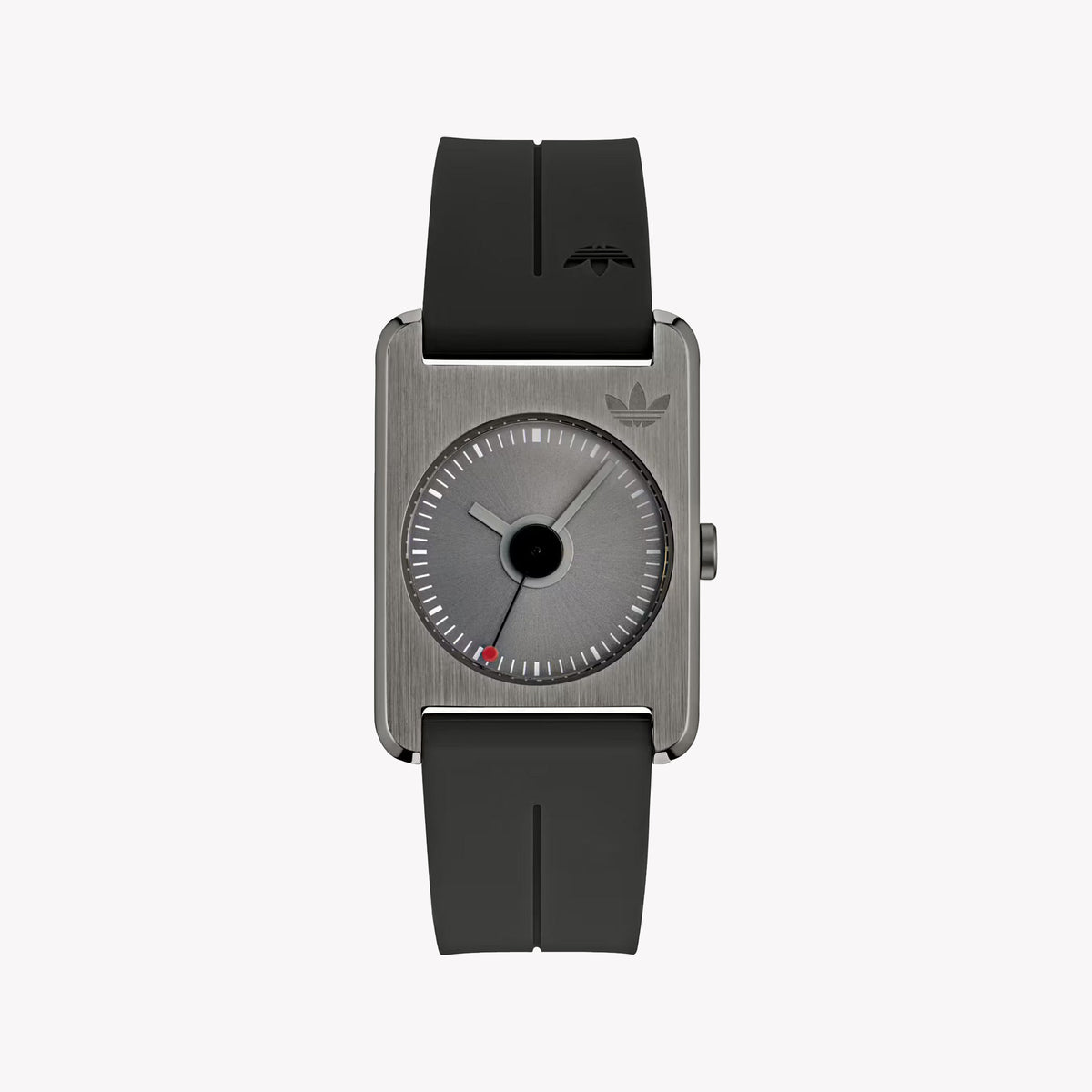 Adidas Unisex Grey Silicone & Stainless Steel Watch | Aost23563
