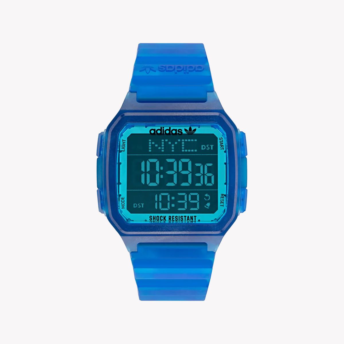 Adidas Men's Blue Resin Digital Watch | Aost22047