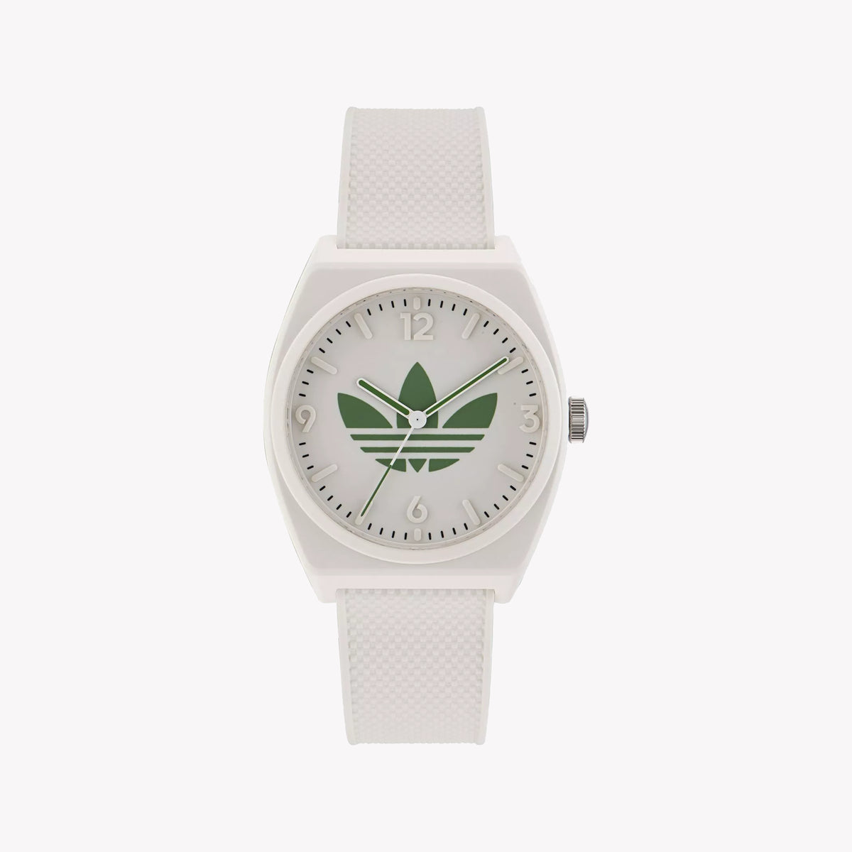 Adidas Unisex White Silicone Aost23047 Watch | Stylish & Functional