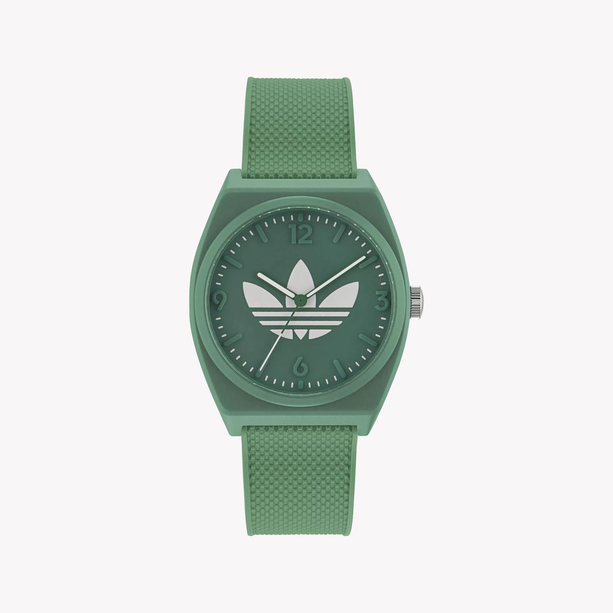 Adidas Unisex Green Silicone Quartz Watch | Aost23050