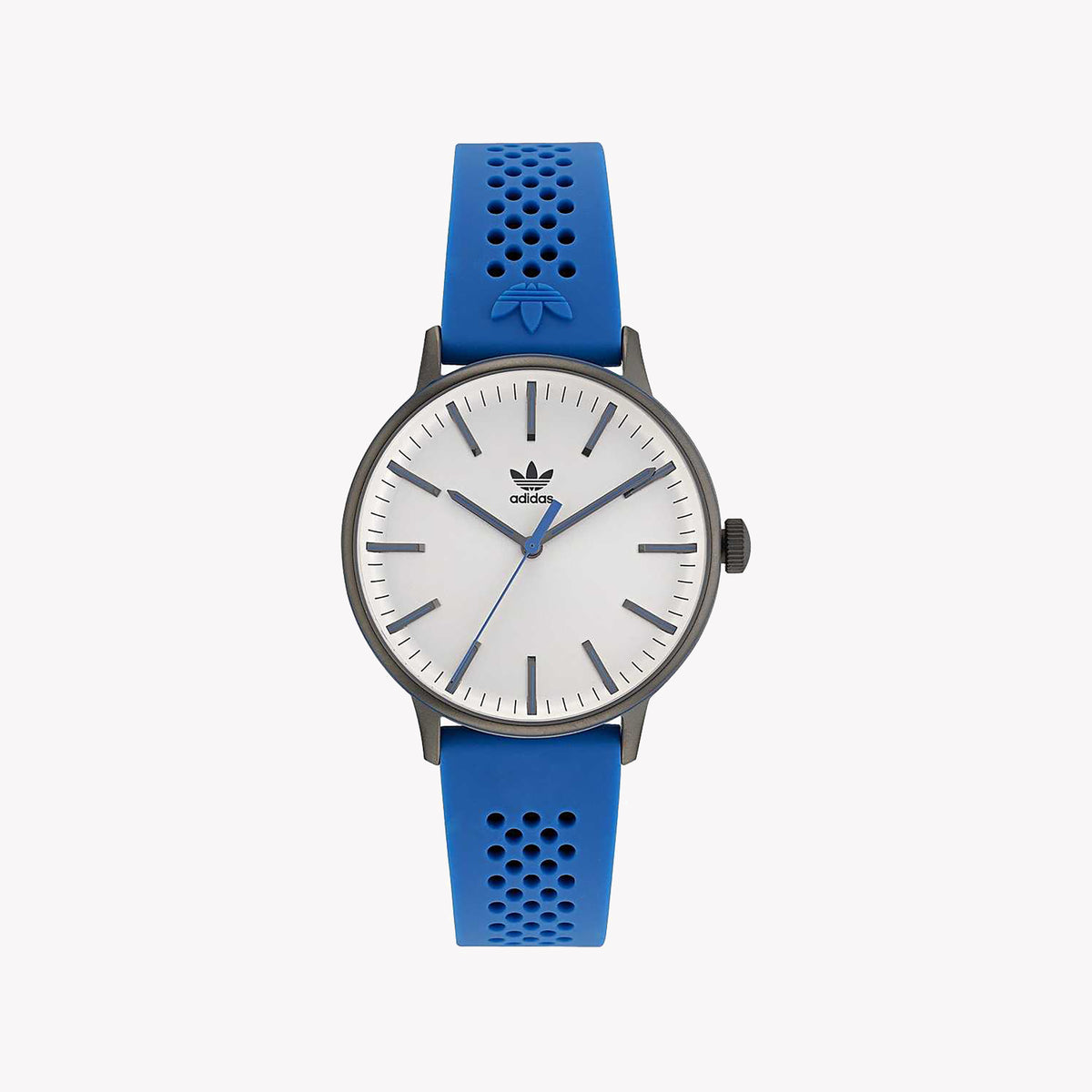 Adidas Unisex Grey/Silicone Blue Watch | Aosy22019