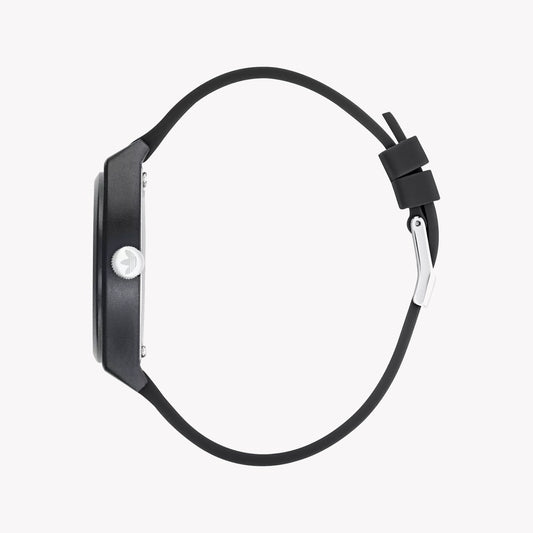 Adidas Women's Black Resin Watch, Black & Yellow | Aost22038