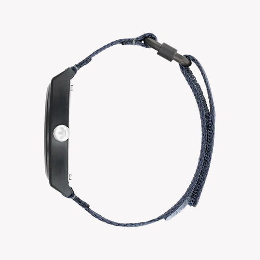 Adidas Unisex Resin Black/Blue Watch | Aost22041