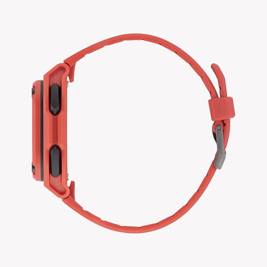 Adidas Unisex Red Silicone Digital Watch | Aost23063