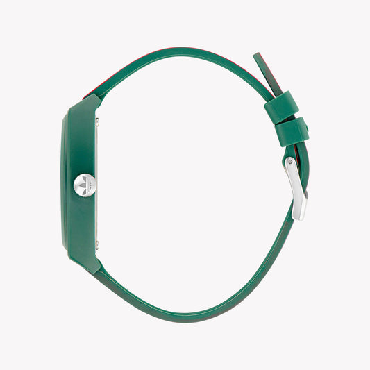 Adidas Unisex Green Resin Watch Aost24073 | Stylish & Durable