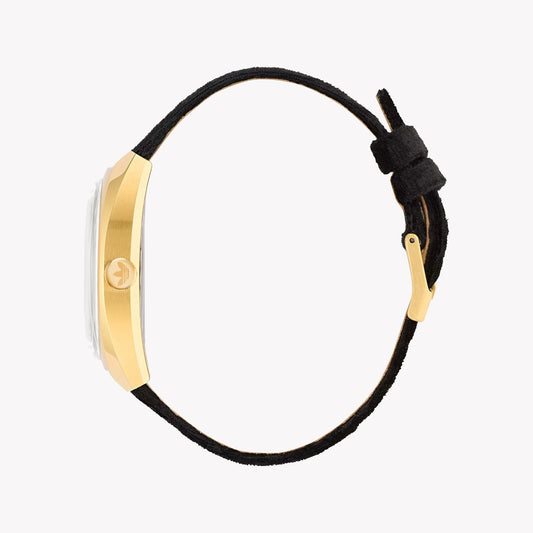 Adidas Unisex Watch, Gold & Black | Aofh22513