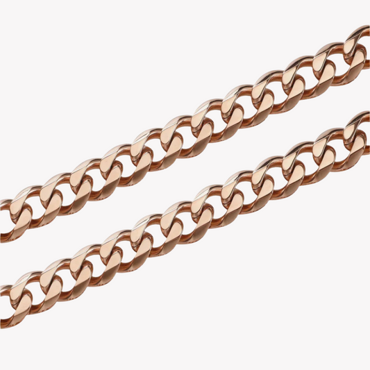 Zink Women's Rose Gold Stainless Steel Necklace | Zfnl009rg